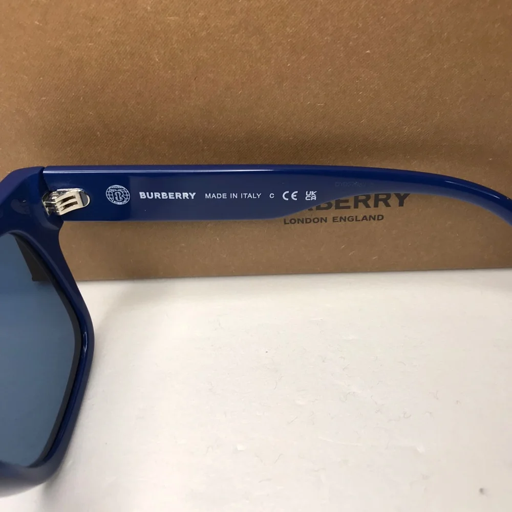 - 💯Original New Burberry Square BE4394 4058/80 B 4395 Deep Navy blue Su